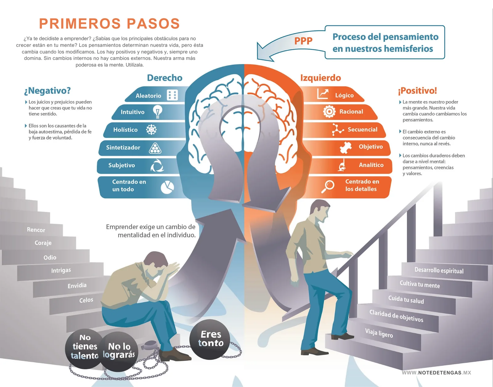 Infografía del capítulo 2: Primeros pasos